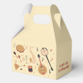 Music instruments kids birthday フェイバーボックス (正面)