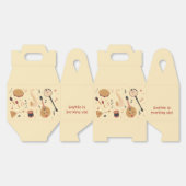 Music instruments kids birthday フェイバーボックス (見開き)