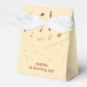 Music instruments kids birthday フェイバーボックス (正面サイド)