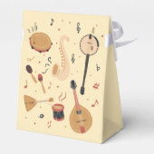 Music instruments kids birthday フェイバーボックス (裏面サイド)