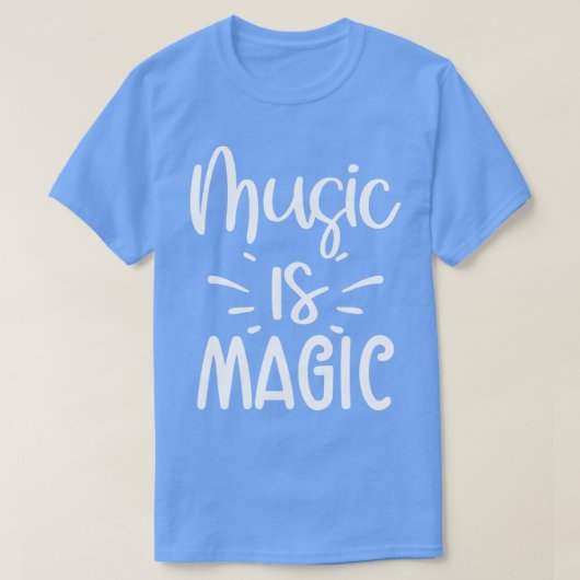 Music Is魔法 Tシャツ (デザイン正面)