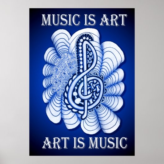 Music is Art ポスター (正面)