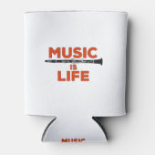 Music is Life 缶クーラー (正面)