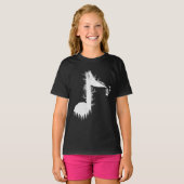 Music is Life with Song of nature Tシャツ (正面フル)