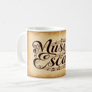 Music Is My Escape 2 コーヒーマグカップ