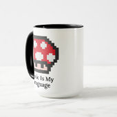  Music Is My Language マグカップ (正面左)