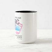 Music Is My Language Tea Mug マグカップ (中央)