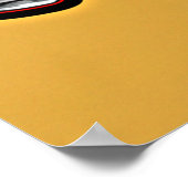 Music Is My Life - Vintage Microphone Drawn  ポスター (角)