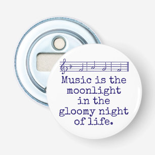 Music Is The Moonlight – ミュージック引用文 栓抜き