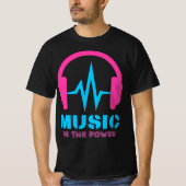 Music is the power tシャツ (正面)