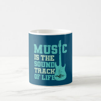 Music is the Soundtrack of Life Coffee Mug    コーヒーマグカップ