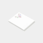 Music is what Feelings Sound Like Inspirational ポストイット (アングル)