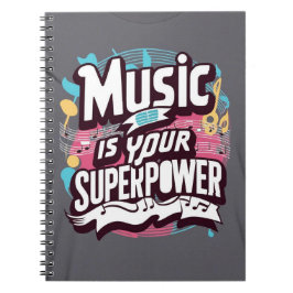 Music Is Your Superpower オプション3 ノートブック