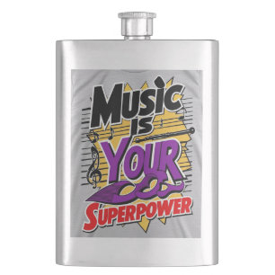 Music Is Your Superpower オプション3 フラスク
