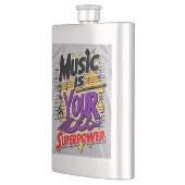 Music Is Your Superpower オプション3 フラスク (左)