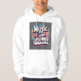 Music Is Your Superpower 2 パーカ