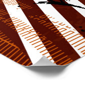 Music Jazz - afro american jazz singer on グランジ b ポスター (角)