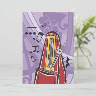 Music Jukebox招待状 招待状