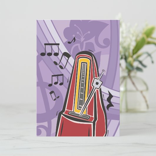 Music Jukebox招待状 招待状