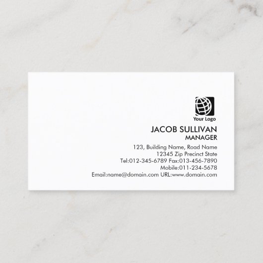 Music Lessons Gold Icons BusinessCard 名刺 (裏面)