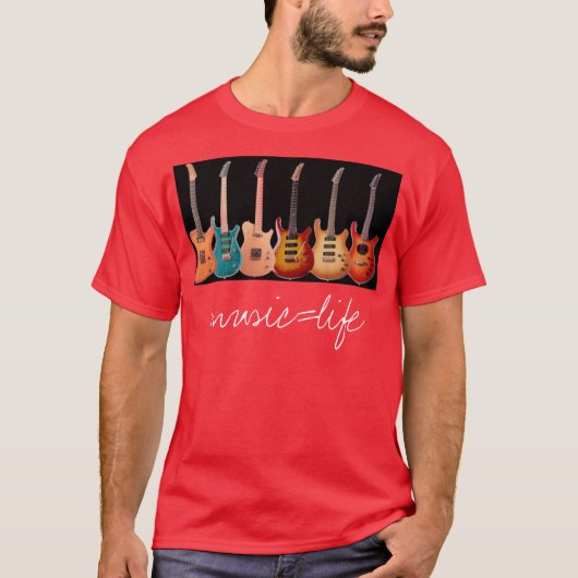music=life tシャツ (正面)