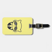 Music Lover Cat ラゲッジタグ (正面横)