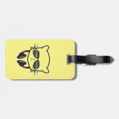 Music Lover Cat ラゲッジタグ (裏面横)