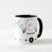 Music Lover Coffee Mug マグカップ (正面右)