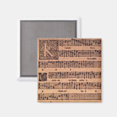 MUSIC LOVER GREGORIAN Chants History Magnets マグネット (正面/裏面)