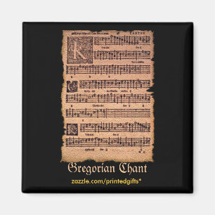 MUSIC LOVER GREGORIAN Chants History Magnets マグネット