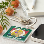 music lovers キーホルダー (正面右)