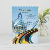 Music Lovers Celebration Themes サンキューカード (スタンド正面)