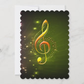 Music Lovers Celebration Themes サンキューカード (裏面)