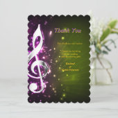 Music Lovers Celebration Themes サンキューカード (スタンド正面)