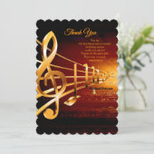 Music Lovers Celebration Themes サンキューカード (スタンド正面)