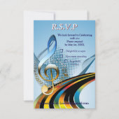 Music Lovers Celebration Themes 出欠カード (正面)