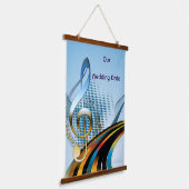 Music Lovers Celebration Themes 吊り下げ型タペストリー (傾斜あり)