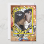 Music Lovers Celebration Themes 招待状 (正面)