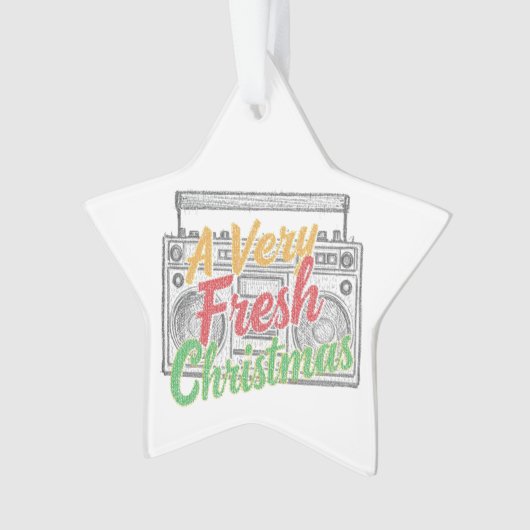 Music Lovers Star オーナメント (正面)