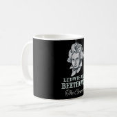 Music - Ludwig Van Beethoven The Genius コーヒーマグカップ (正面左)