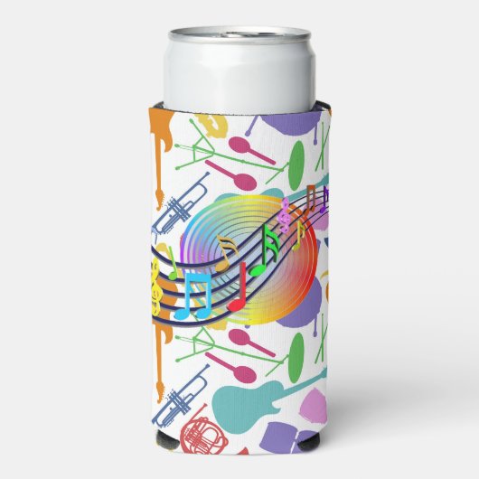 Music Maker  スリム缶クーラー (Seltzer正面)