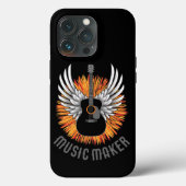 Music Maker (guitar player) Case-Mate iPhone Case iPhoneケース (裏面)