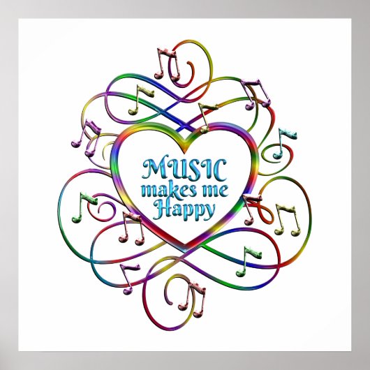 Music Makes Me Happy ポスター (正面)