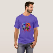 Music Mixビート、ドロップファイア.FS Tシャツ (正面フル)