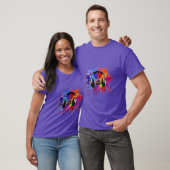 Music Mixビート、ドロップファイア.FS Tシャツ (ユニセックス)