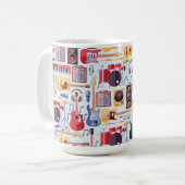 Music Mug コーヒーマグカップ (正面左)