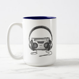 Music Mug ツートーンマグカップ
