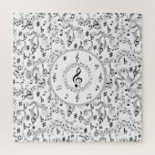 Music, Musical Notes ジグソーパズル (縦)