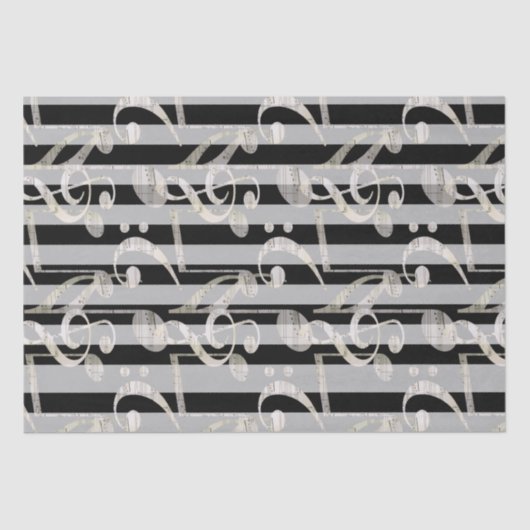 Music Notationティッシュペーパー 薄葉紙 (正面)