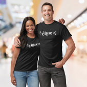 Music Noteハートシャツ – ピアノ&ミュージックラバーギフト Tシャツ